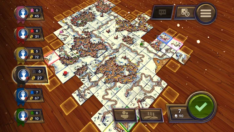 Скриншот Carcassonne - Winter and Gingerbread Man DLC — 1