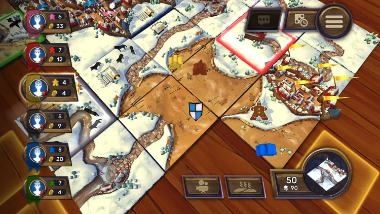 Скриншот Carcassonne - Winter and Gingerbread Man DLC — 3
