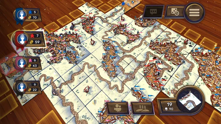 Скриншот Carcassonne - Winter and Gingerbread Man DLC — 4