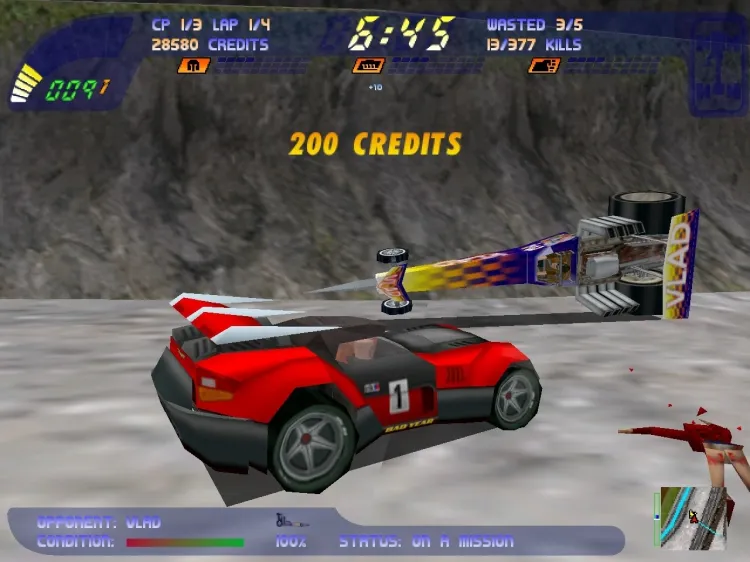 Скриншот Carmageddon 2: Carpocalypse Now — 2