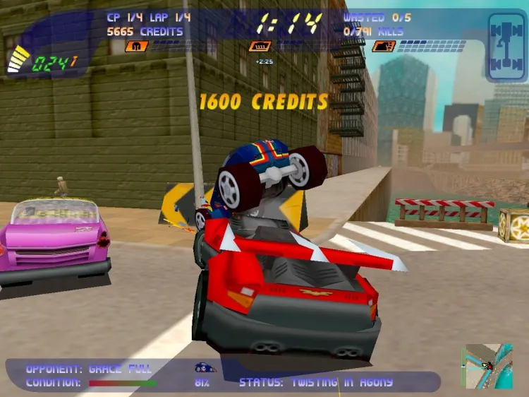Скриншот Carmageddon 2: Carpocalypse Now — 6