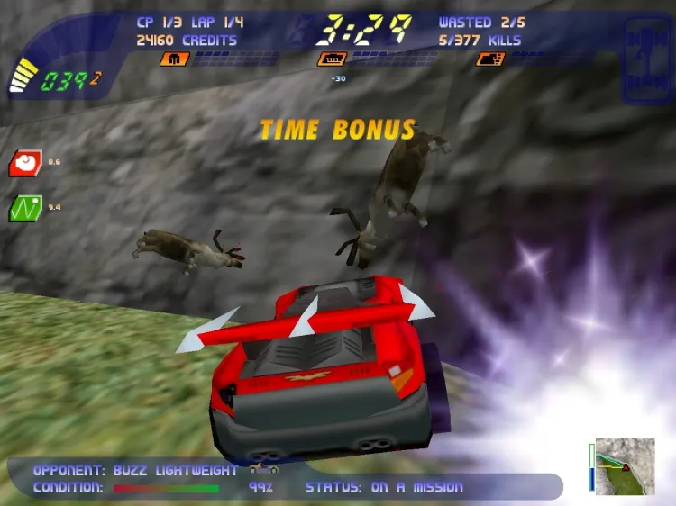 Скриншот Carmageddon 2: Carpocalypse Now — 8