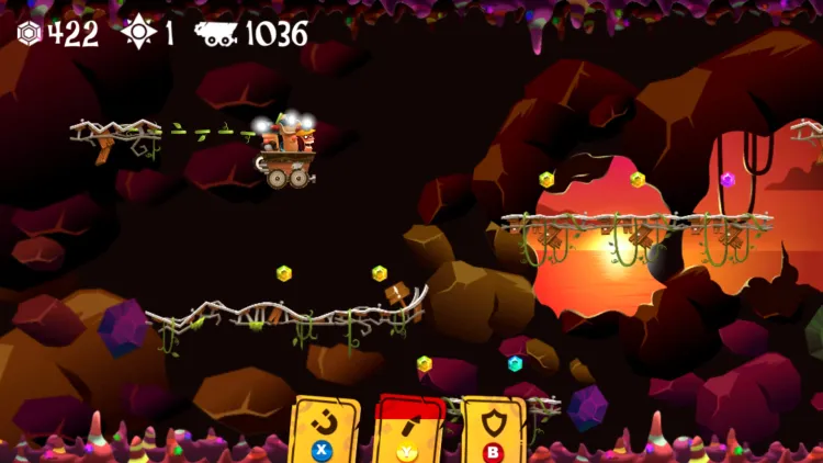 Скриншот Cave Coaster — 1