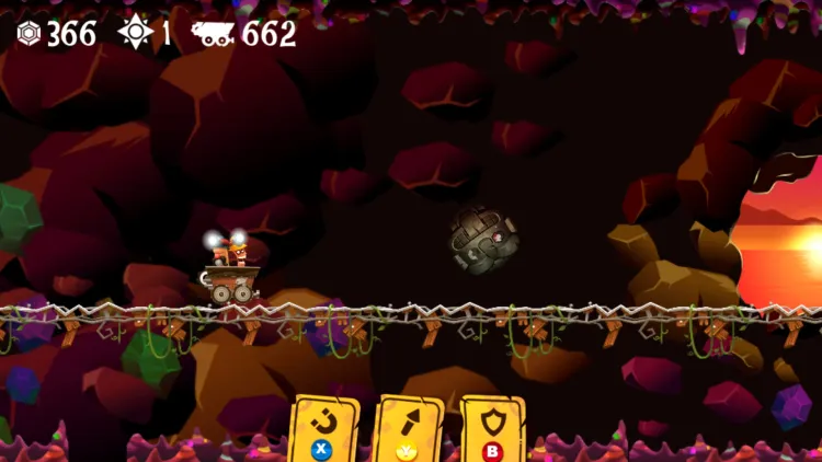 Скриншот Cave Coaster — 6