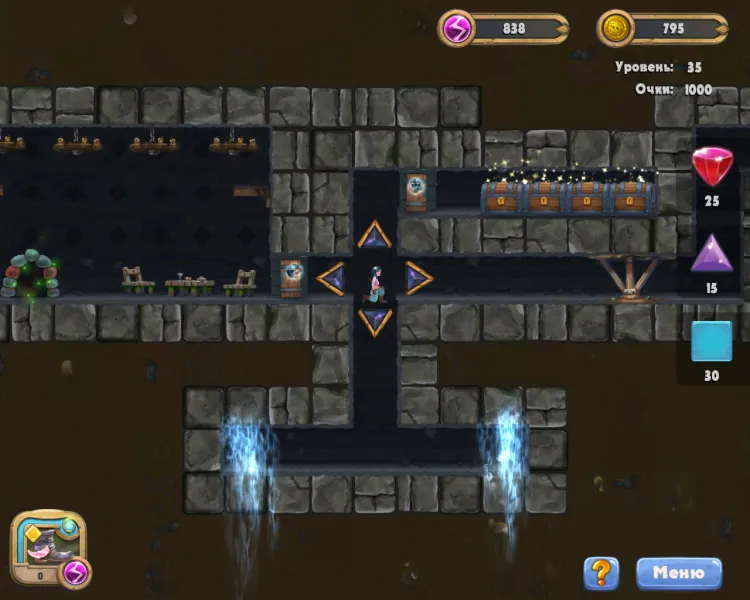 Скриншот Caves and Castles: Underworld — 1