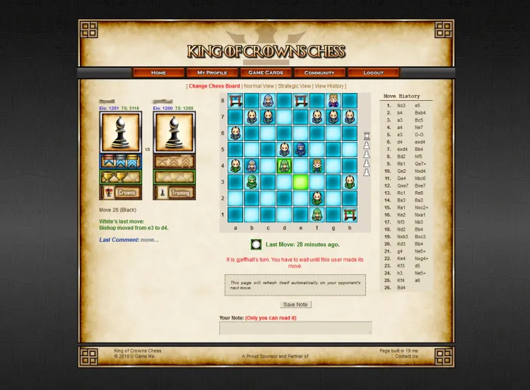 Скриншот Chess: King of Crowns Chess Online — 1