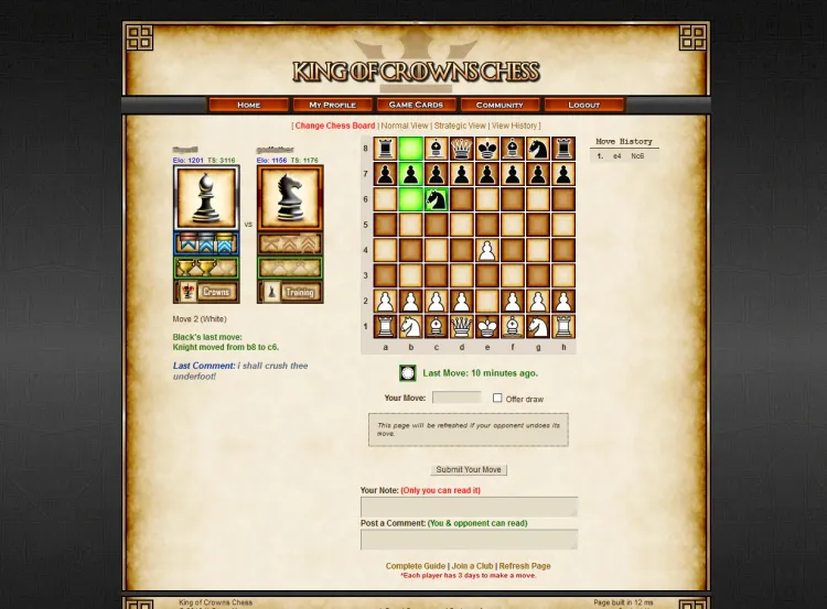 Скриншот Chess: King of Crowns Chess Online — 3