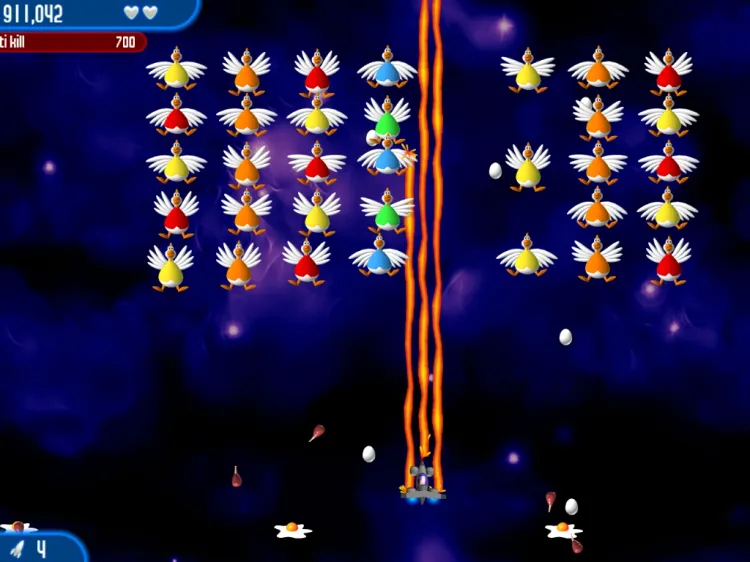 Скриншот Chicken Invaders 2 — 3