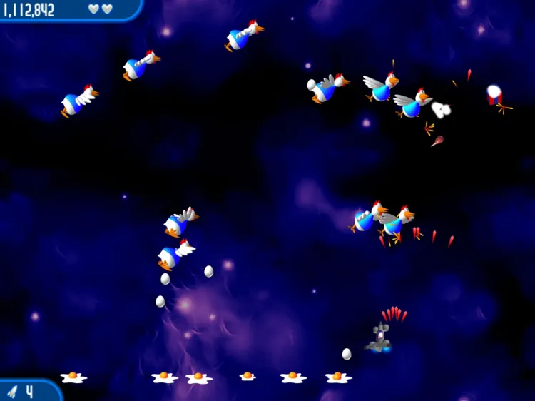 Скриншот Chicken Invaders 2 — 4