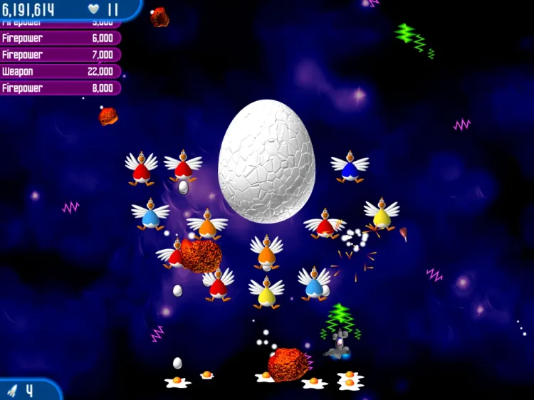 Скриншот Chicken Invaders 2 — 5