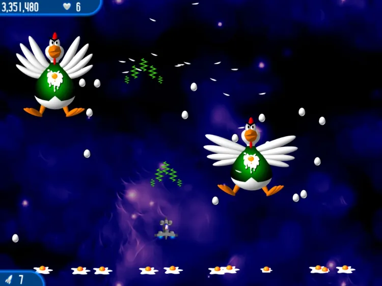 Скриншот Chicken Invaders 2 — 8