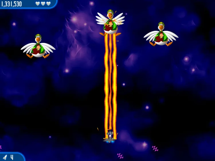 Скриншот Chicken Invaders 2 — 9