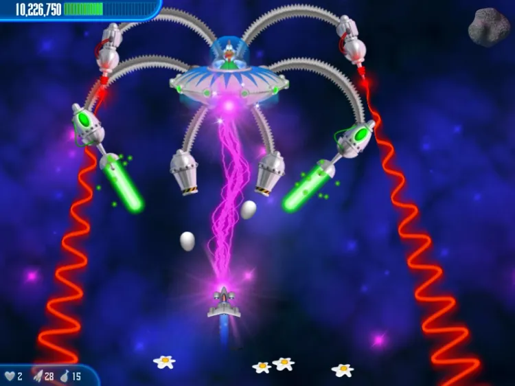 Скриншот Chicken Invaders 3 — 5