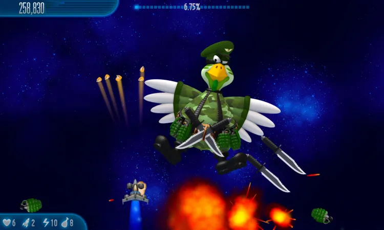 Скриншот Chicken Invaders 5 — 1