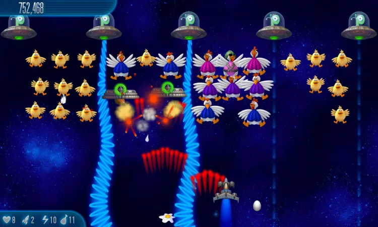 Скриншот Chicken Invaders 5 — 3