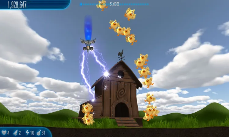 Скриншот Chicken Invaders 5 — 4