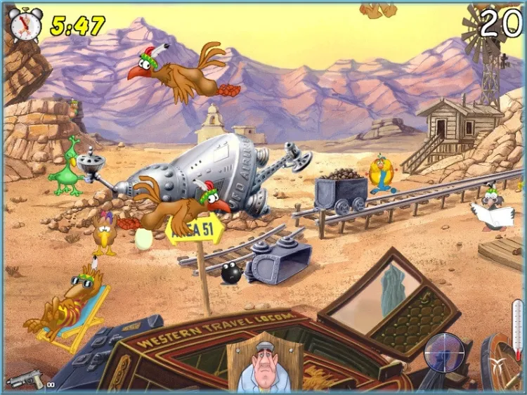 Скриншот Chicken Shoot — 1