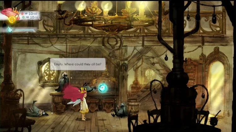 Скриншот Child of Light — 1