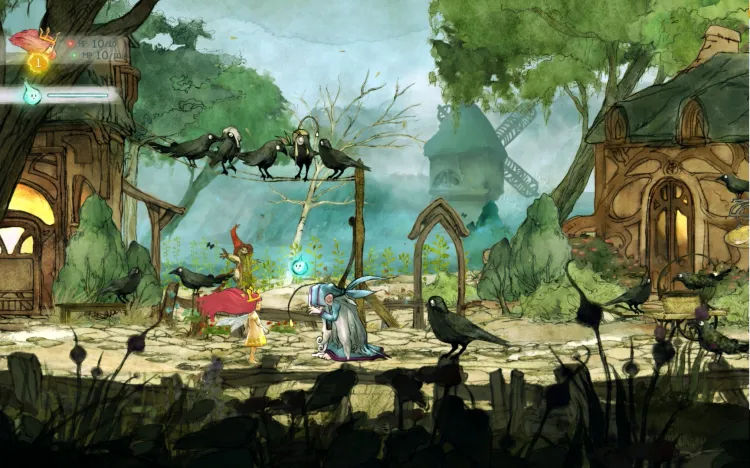 Скриншот Child of Light — 5