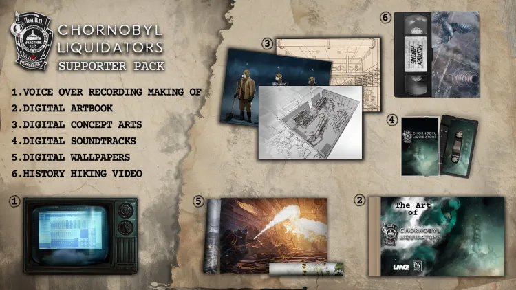 Скриншот Chornobyl Liquidators - Supporter Pack DLC — 1