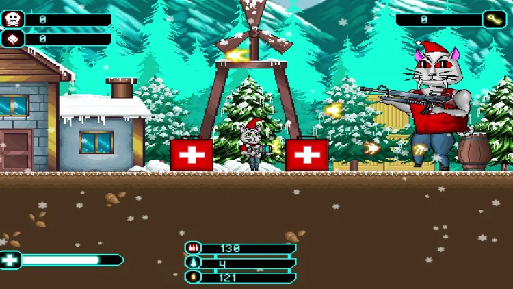 Скриншот Christmas Cats Revenge — 9