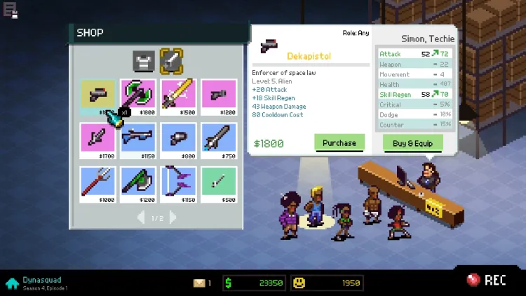 Скриншот Chroma Squad — 3