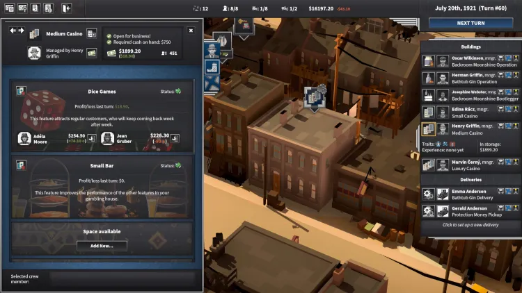 Скриншот City of Gangsters: Atlantic City DLC — 3