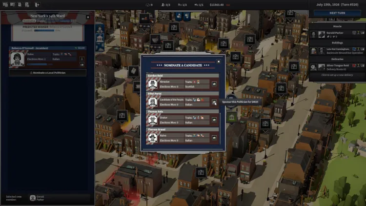 Скриншот City of Gangsters: Shadow Government DLC — 4