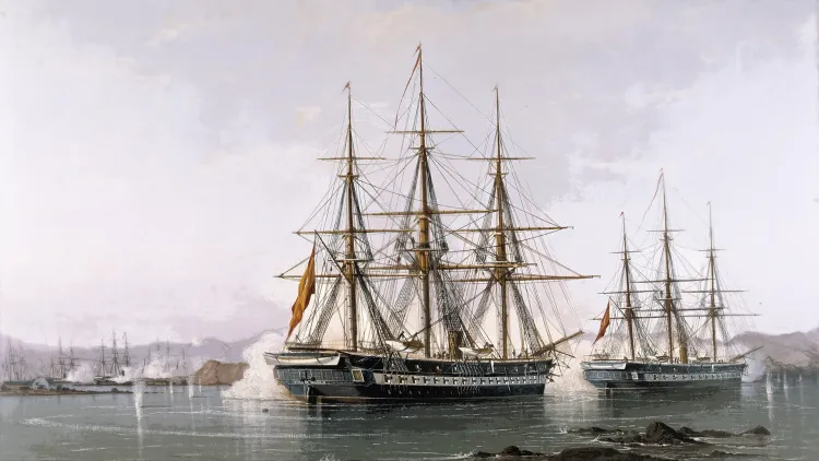Скриншот Clad in Iron Chincha Islands 1866 — 3