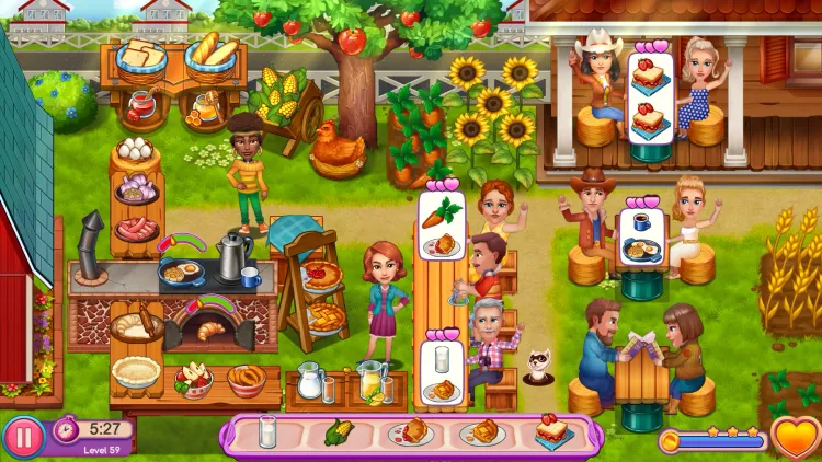 Скриншот Claire's Cruisin' Cafe: Fest Frenzy — 1