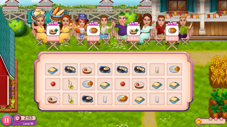 Скриншот Claire's Cruisin' Cafe: Fest Frenzy — 2