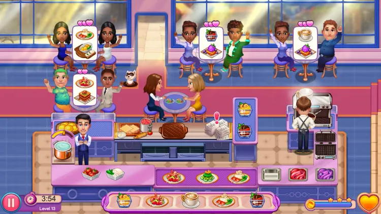 Скриншот Claire's Cruisin' Cafe: Fest Frenzy — 7