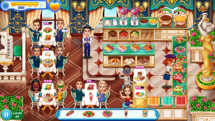 Скриншот Claire's Cruisin' Cafe: High Seas Cuisine — 1