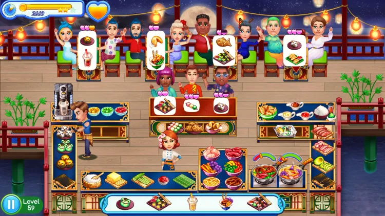 Скриншот Claire's Cruisin' Cafe: High Seas Cuisine — 2