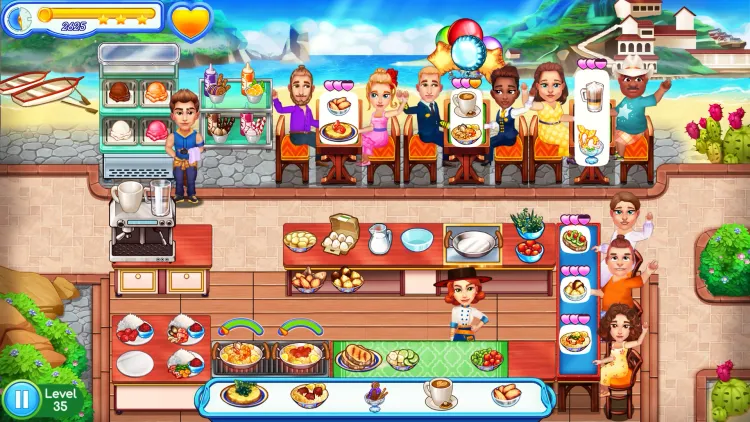 Скриншот Claire's Cruisin' Cafe: High Seas Cuisine — 3