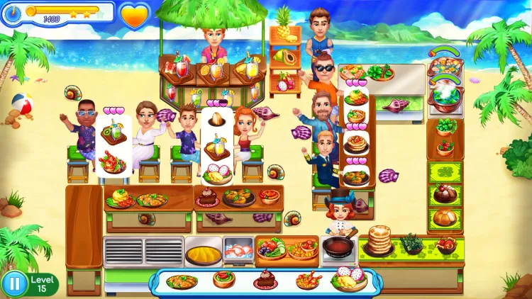 Скриншот Claire's Cruisin' Cafe: High Seas Cuisine — 4
