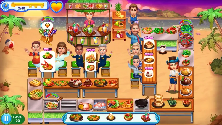 Скриншот Claire's Cruisin' Cafe: High Seas Cuisine — 5