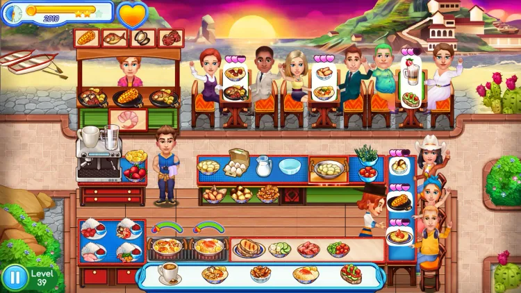 Скриншот Claire's Cruisin' Cafe: High Seas Cuisine — 6