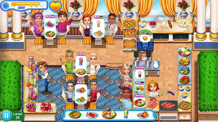 Скриншот Claire's Cruisin' Cafe: High Seas Cuisine — 8