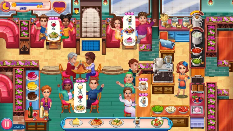 Скриншот Claire's Cruisin' Cafe — 1