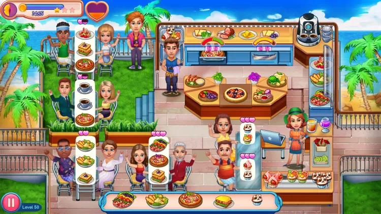 Скриншот Claire's Cruisin' Cafe — 2