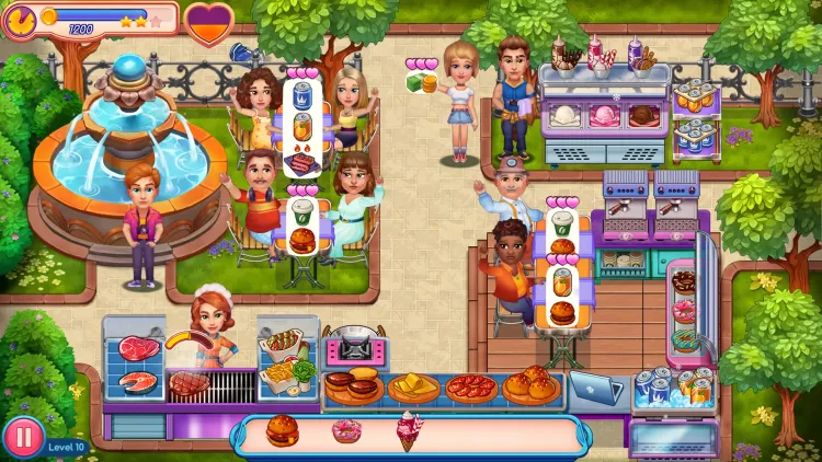 Скриншот Claire's Cruisin' Cafe — 3
