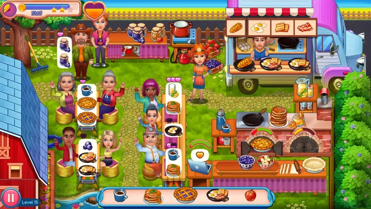 Скриншот Claire's Cruisin' Cafe — 4