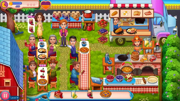 Скриншот Claire's Cruisin' Cafe — 5