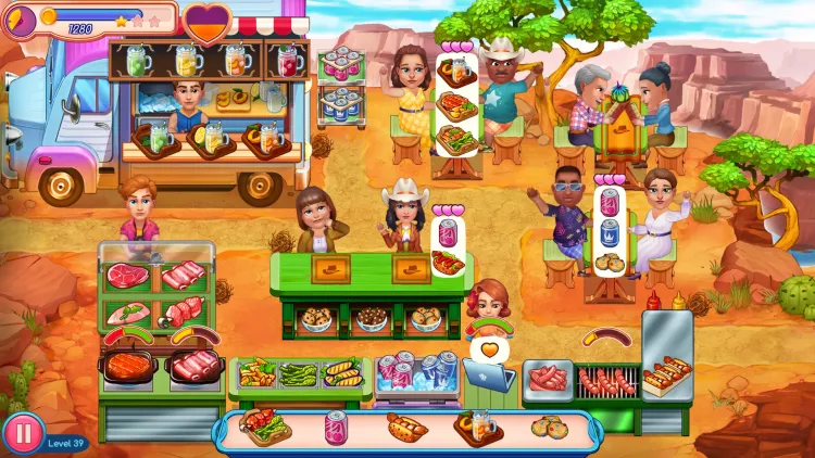 Скриншот Claire's Cruisin' Cafe — 6