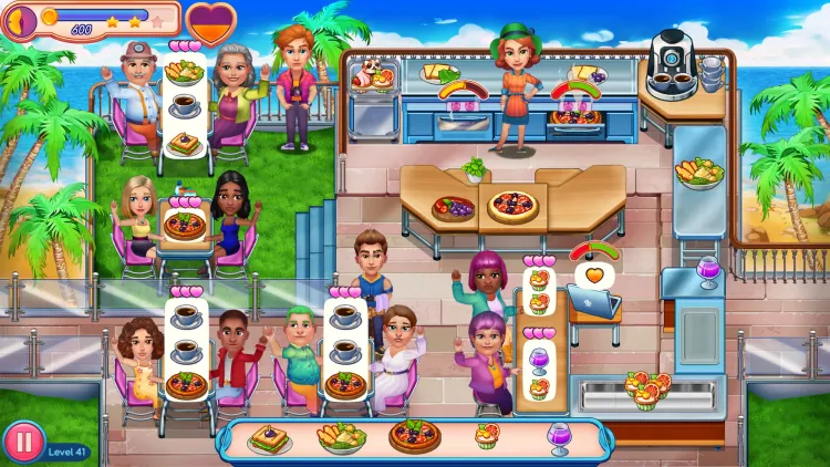 Скриншот Claire's Cruisin' Cafe — 8