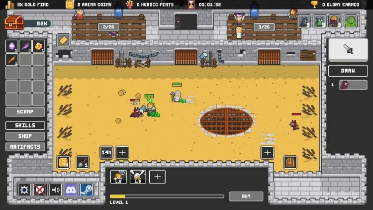 Скриншот Clicker Arena — 4