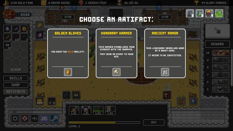 Скриншот Clicker Arena — 5