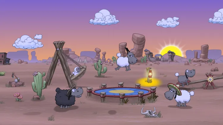 Скриншот Clouds & Sheep 2 — 3