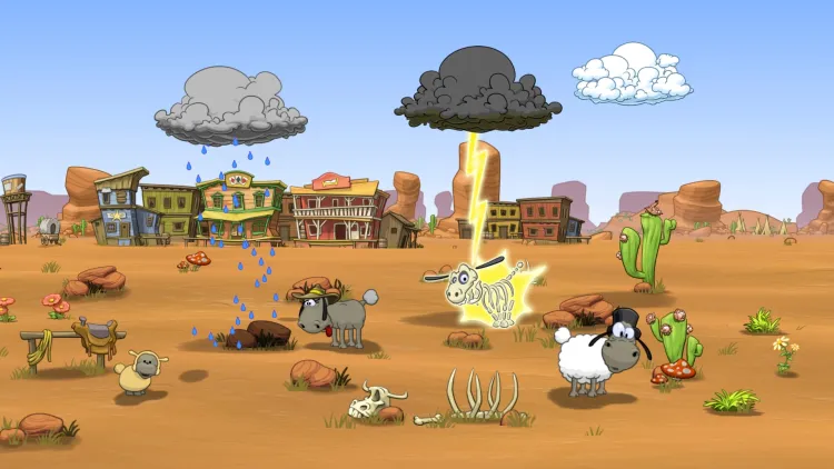 Скриншот Clouds & Sheep 2 — 5